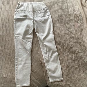 Maternity White, Gap 1969 size 6 (28) Stretch, True skinny